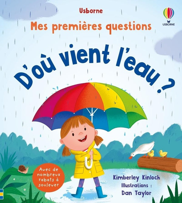 D'où vient l'eau ? - Mes premières questions - dès 4 ans Livres OLF