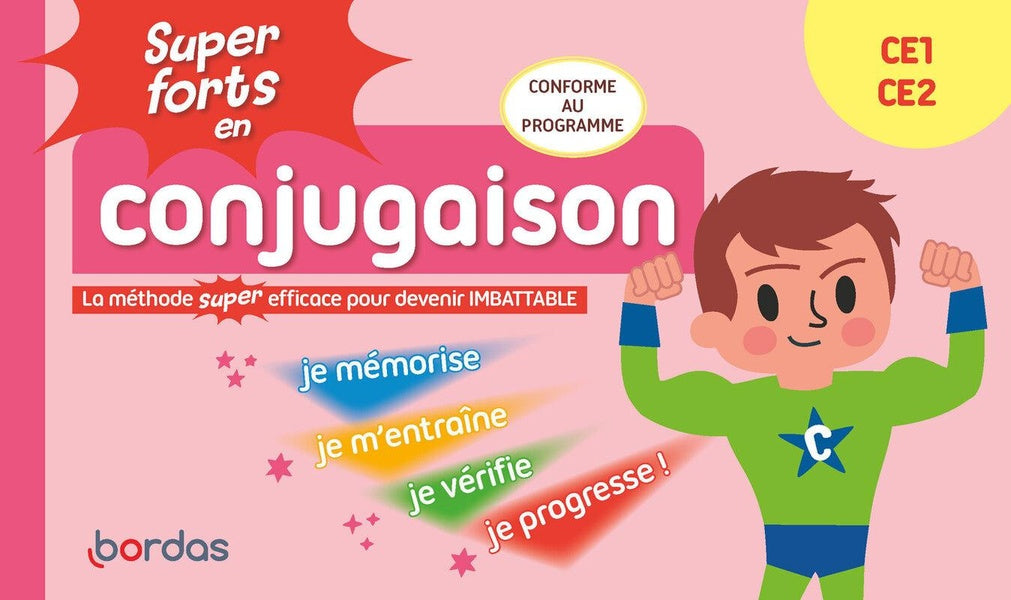 Super forts en conjugaison - 4ème et 5ème harmos Appuis scolaires, Cahiers de jeux OLF