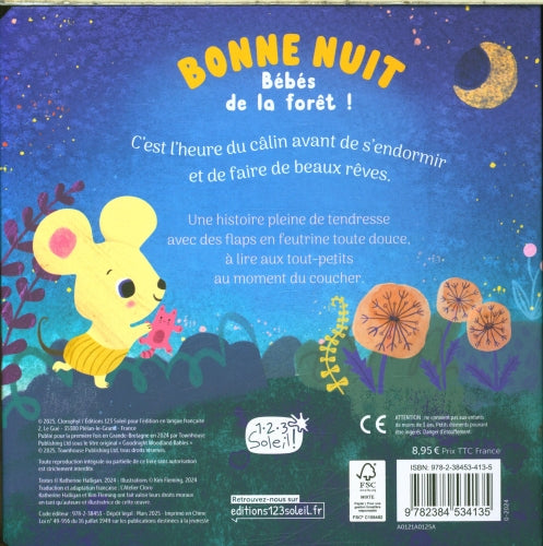 Bonne nuit, bébés de la forêt Livres OLF