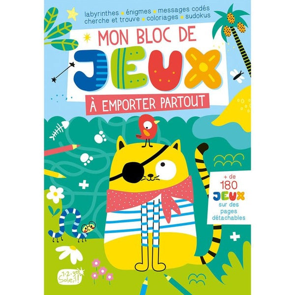 Mon bloc de jeux à emporter partout Livres OLF