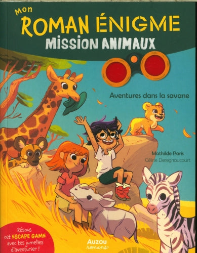 Mission animaux : aventures dans la savane Livres OLF