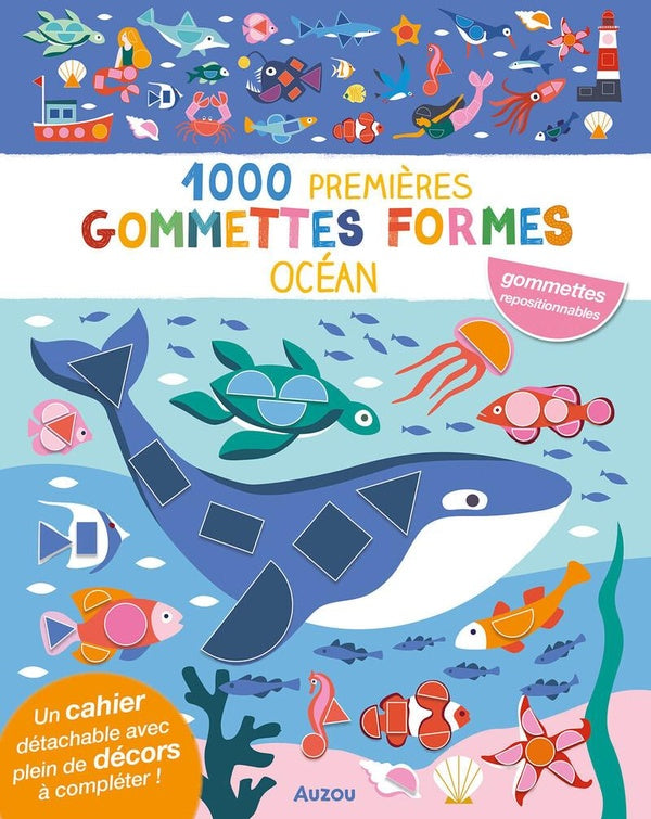 1000 premières gommettes : Formes Jeux & loisirs créatifs OLF