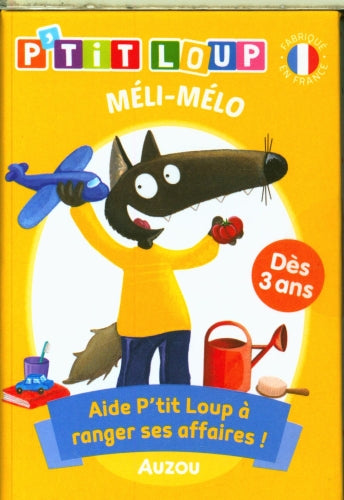 P'tit Loup : méli-mélo Cahiers de jeux OLF