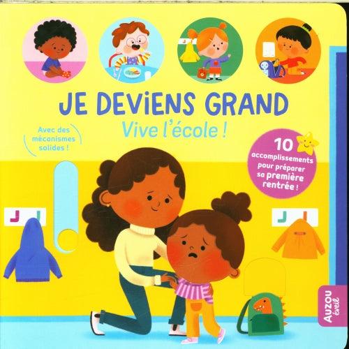 Je deviens grand, vive l'école Livres OLF