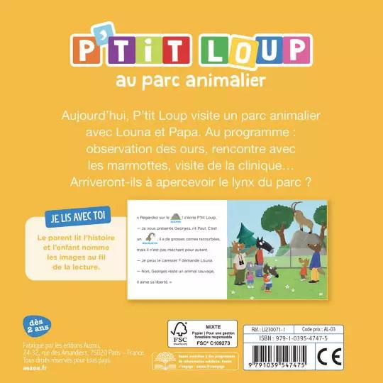 P'tit loup au parc animalier Livres OLF