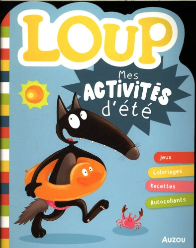 Loup : mes activités d'été Cahiers de jeux OLF