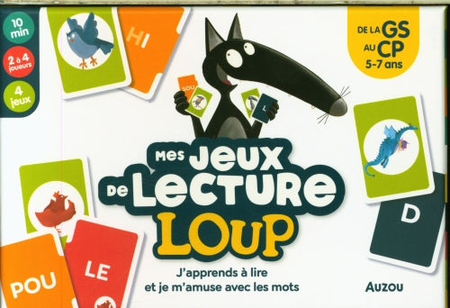 Mes jeux de lecture Loup : 2P-3P, 5-7 ans Cahiers de jeux OLF