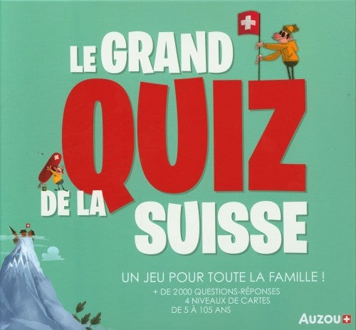 Le grand quiz de la Suisse - Dès 5 ans Jeux & loisirs créatifs OLF