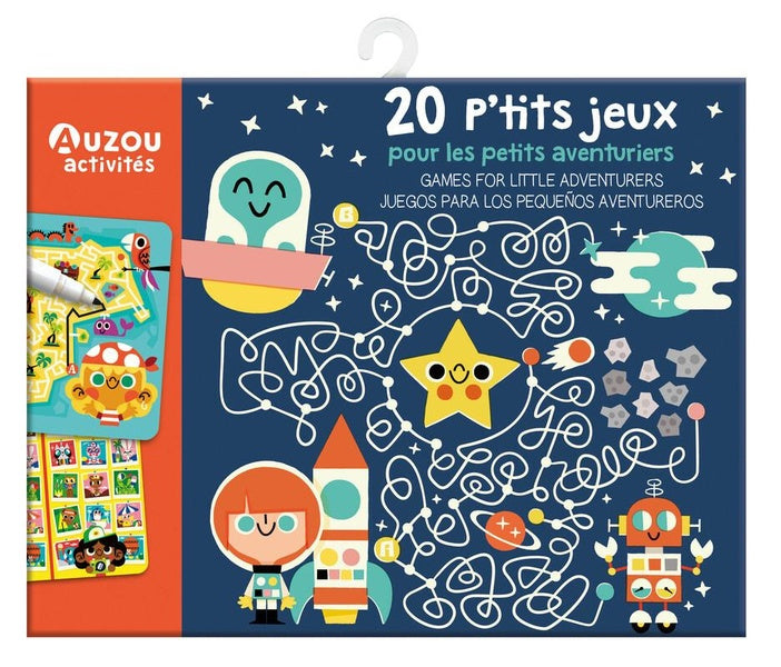 20 p'tits jeux pour les petits aventuriers - Enfant dès 3 ans Jeux & loisirs créatifs OLF