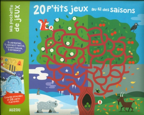 20 p'tits jeux au fil des saisons - Enfant dès 5 ans Jeux & loisirs créatifs OLF