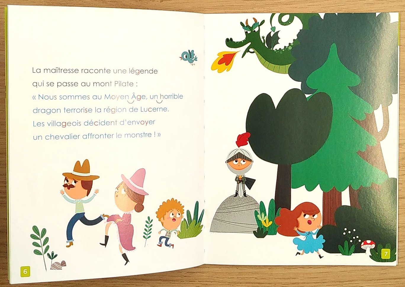 Moi, je lis tout seul en 3ème HarmoS: le dragon du mont Pilate Livres La family shop