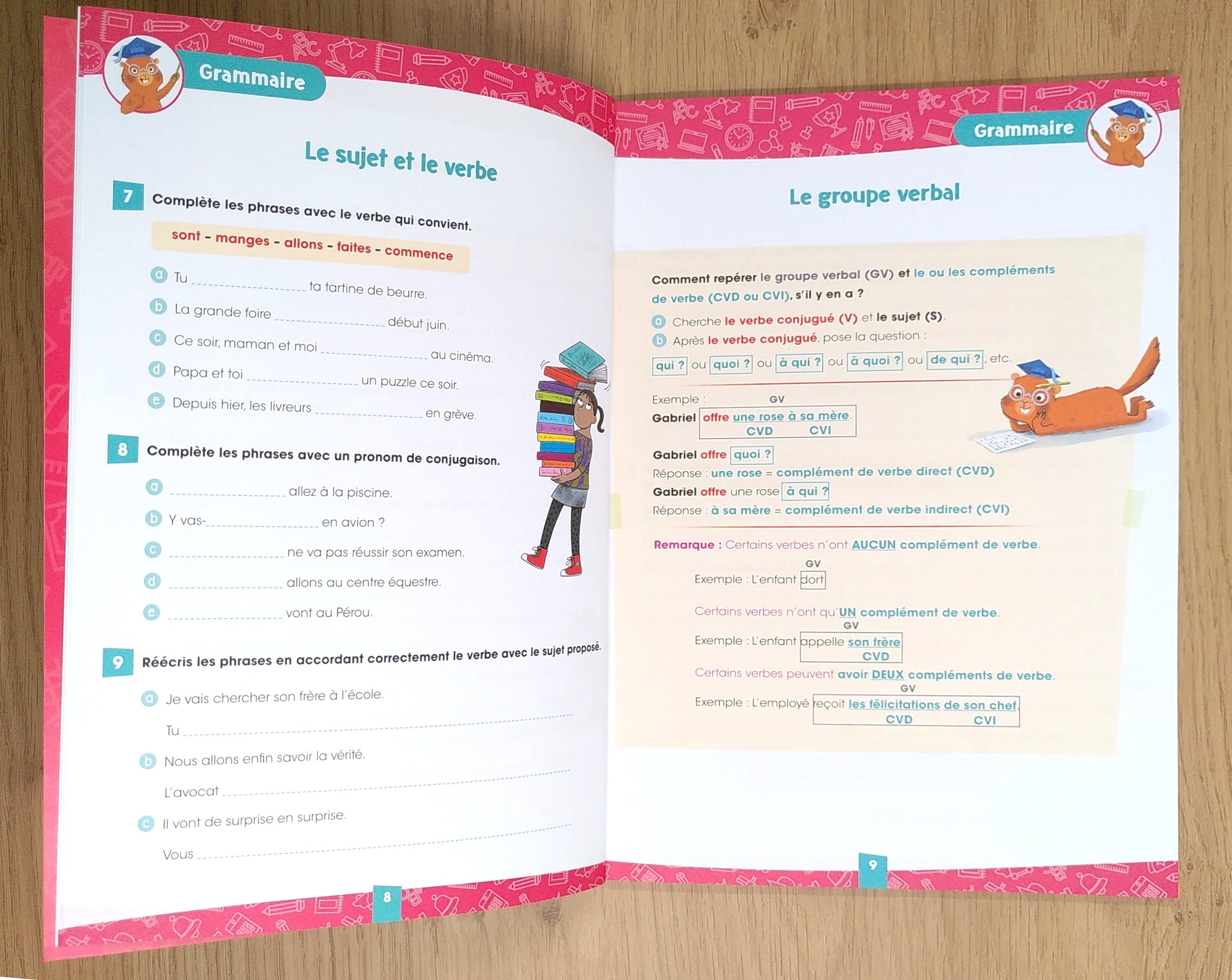 5ème HarmoS - 5P - Je progresse en français Appuis scolaires La family shop