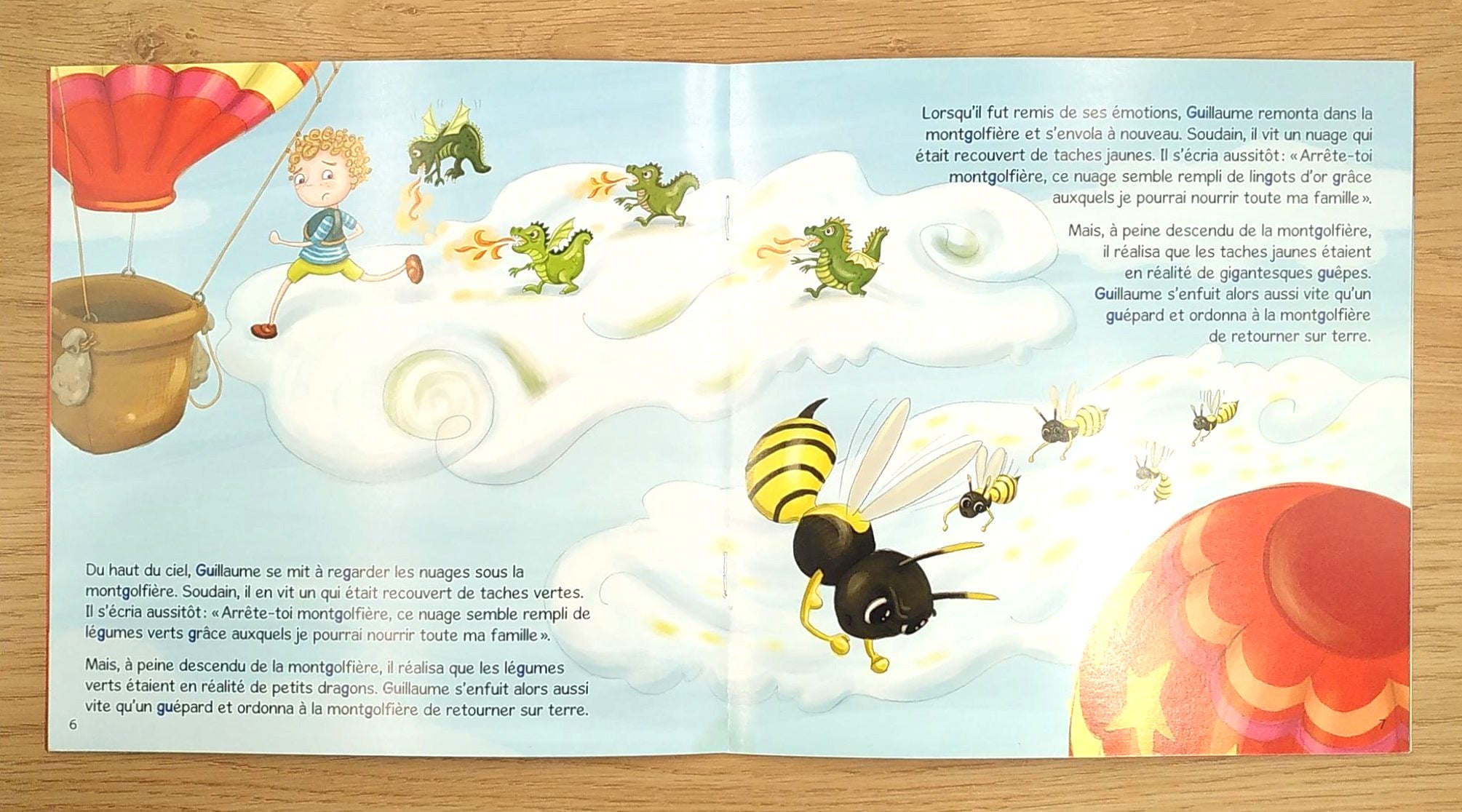 Guillaume et la montgolfière magique Livres Servidis