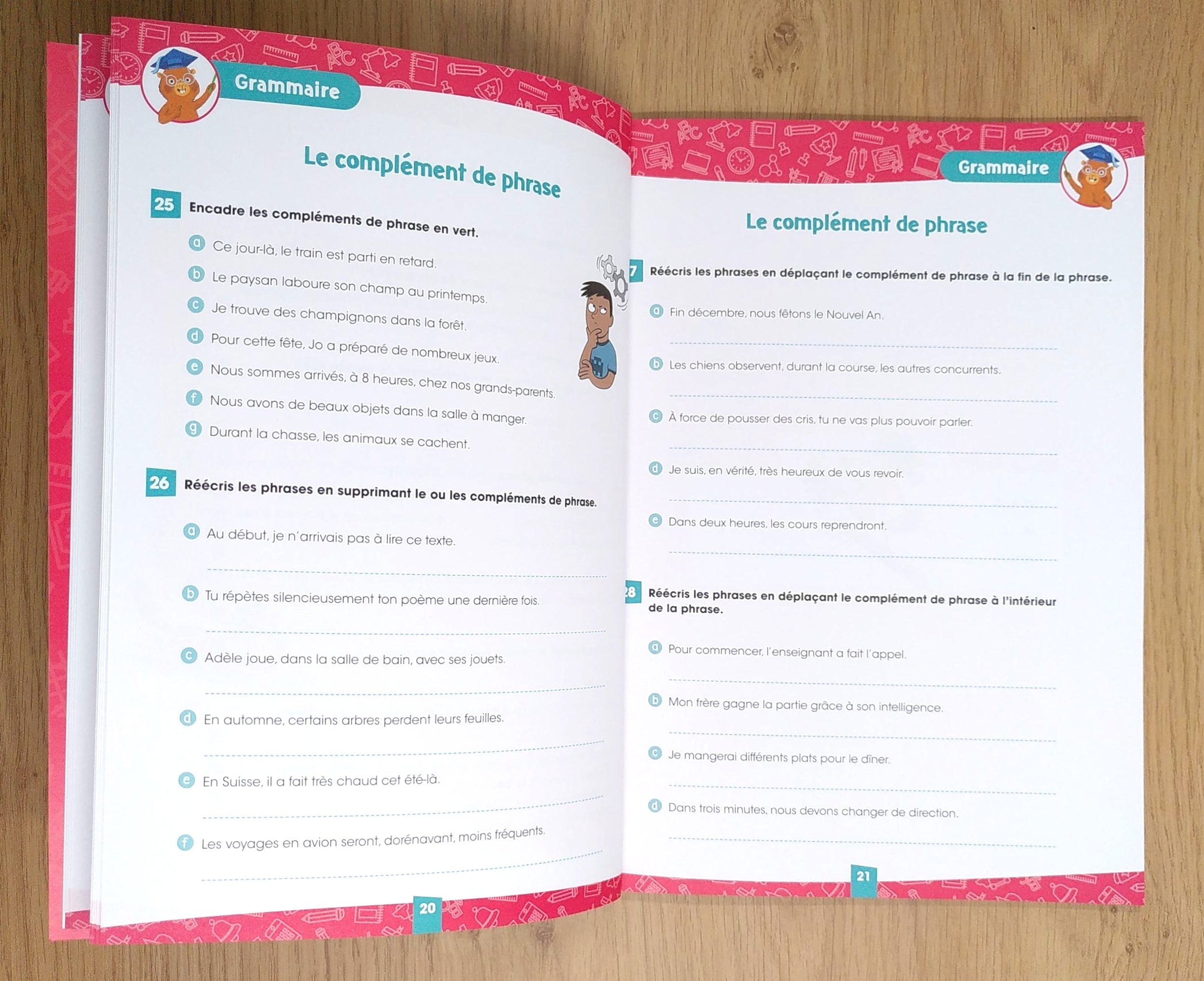 5ème HarmoS - 5P - Je progresse en français Appuis scolaires La family shop