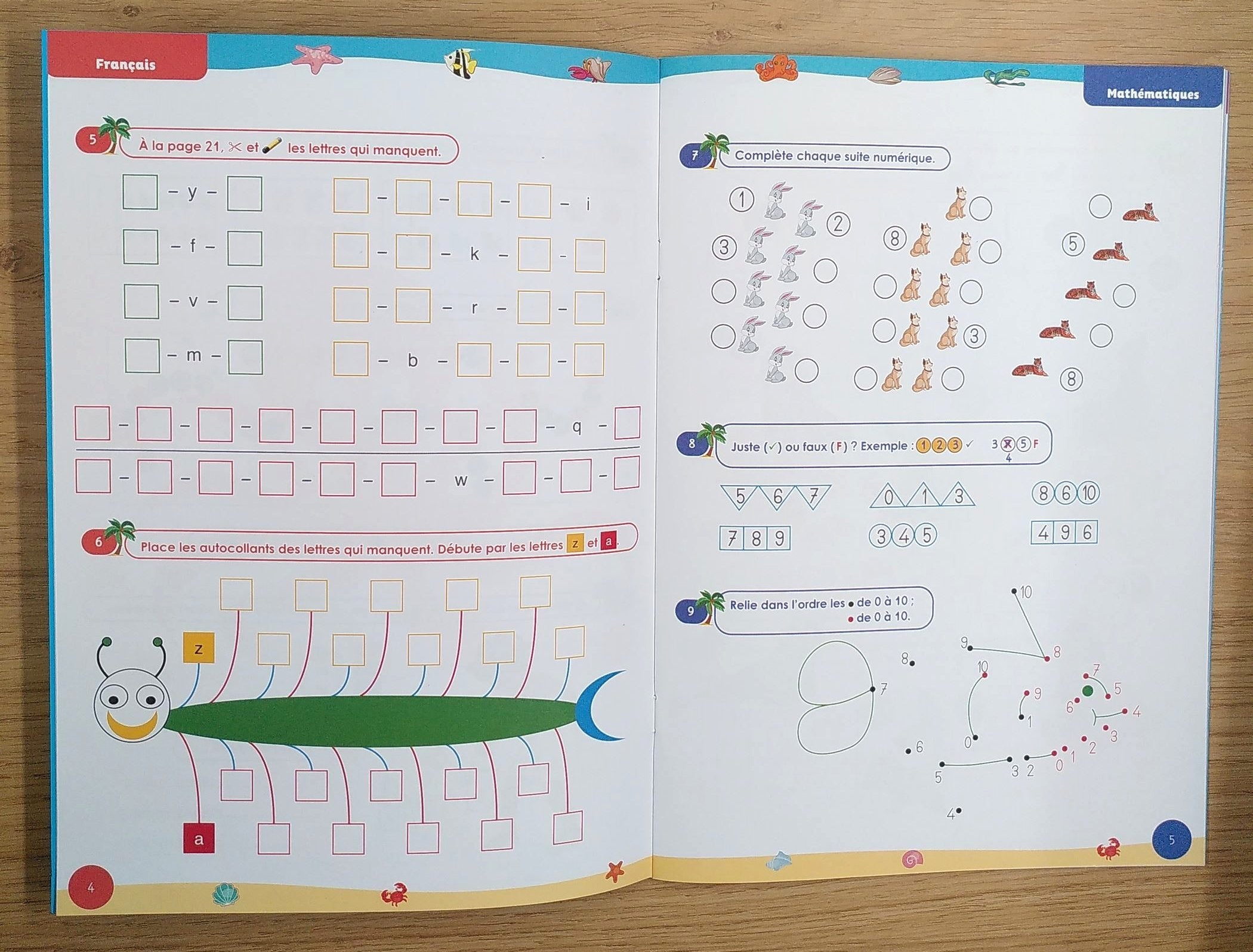 2ème HarmoS vers la 3ème- Je progresse en vacances - français et maths Cahiers de vacances OLF