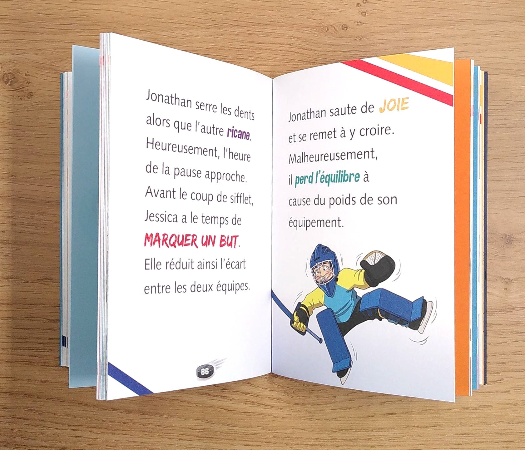 Les rois de la glace T2: Le défi de Jonathan Livres OLF