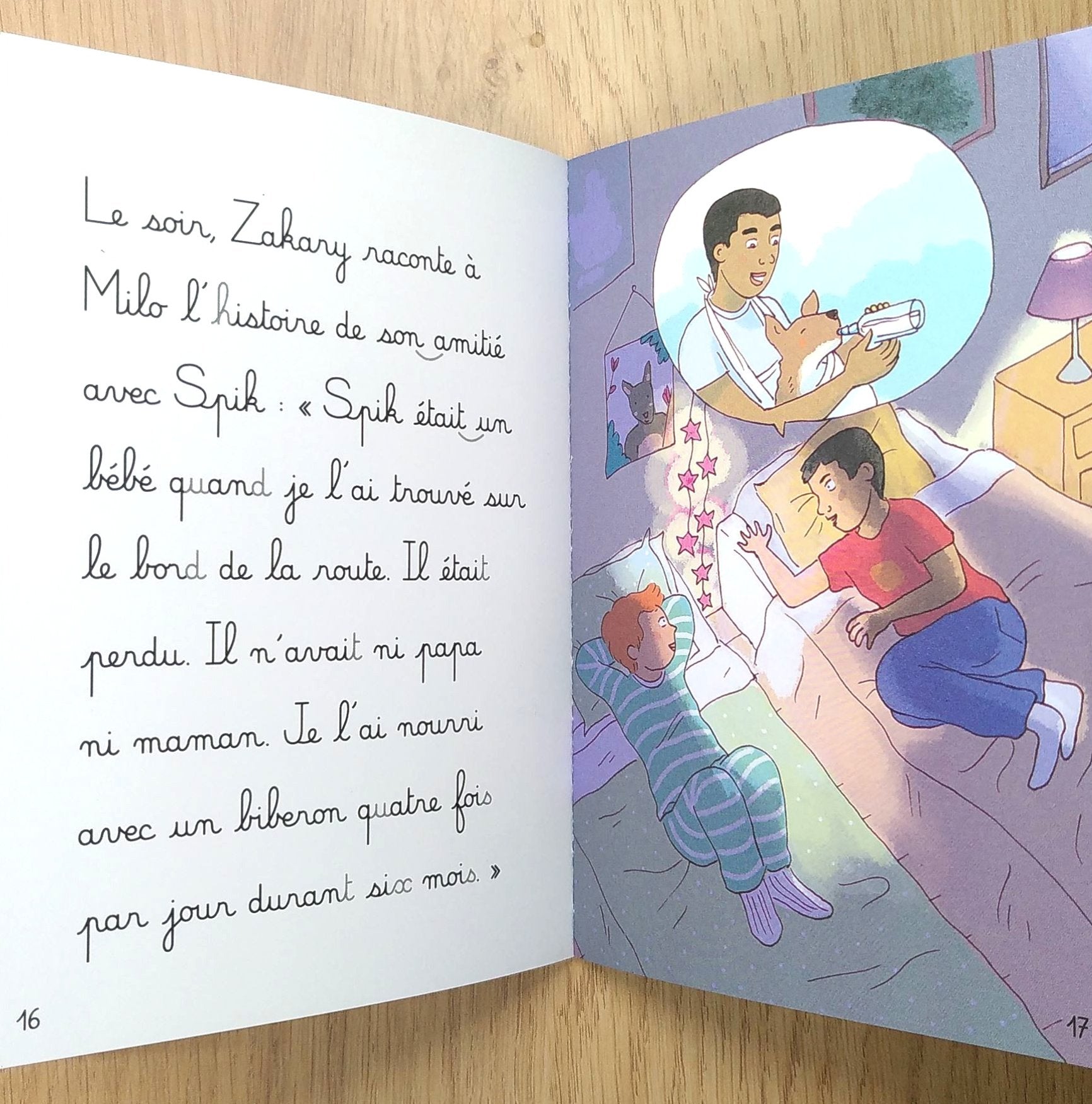 Au pays des kangourous - Mes premières lectures Montessori - Lettres en lié (cursive) - N4 Montessori & Steiner La family shop