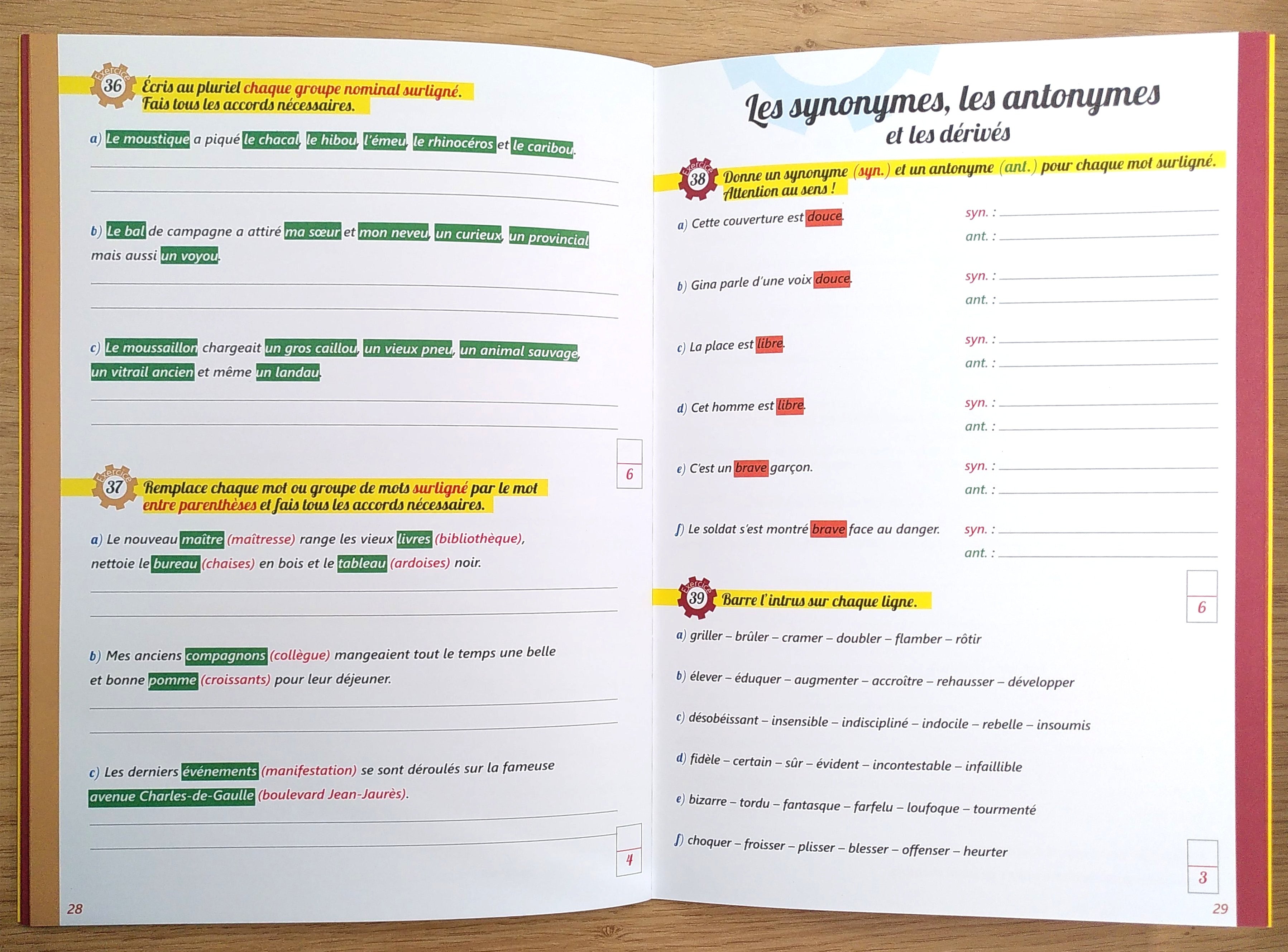 8ème HarmoS - Cahier de préparation aux épreuves communes de français (ECR) Appuis scolaires La family shop