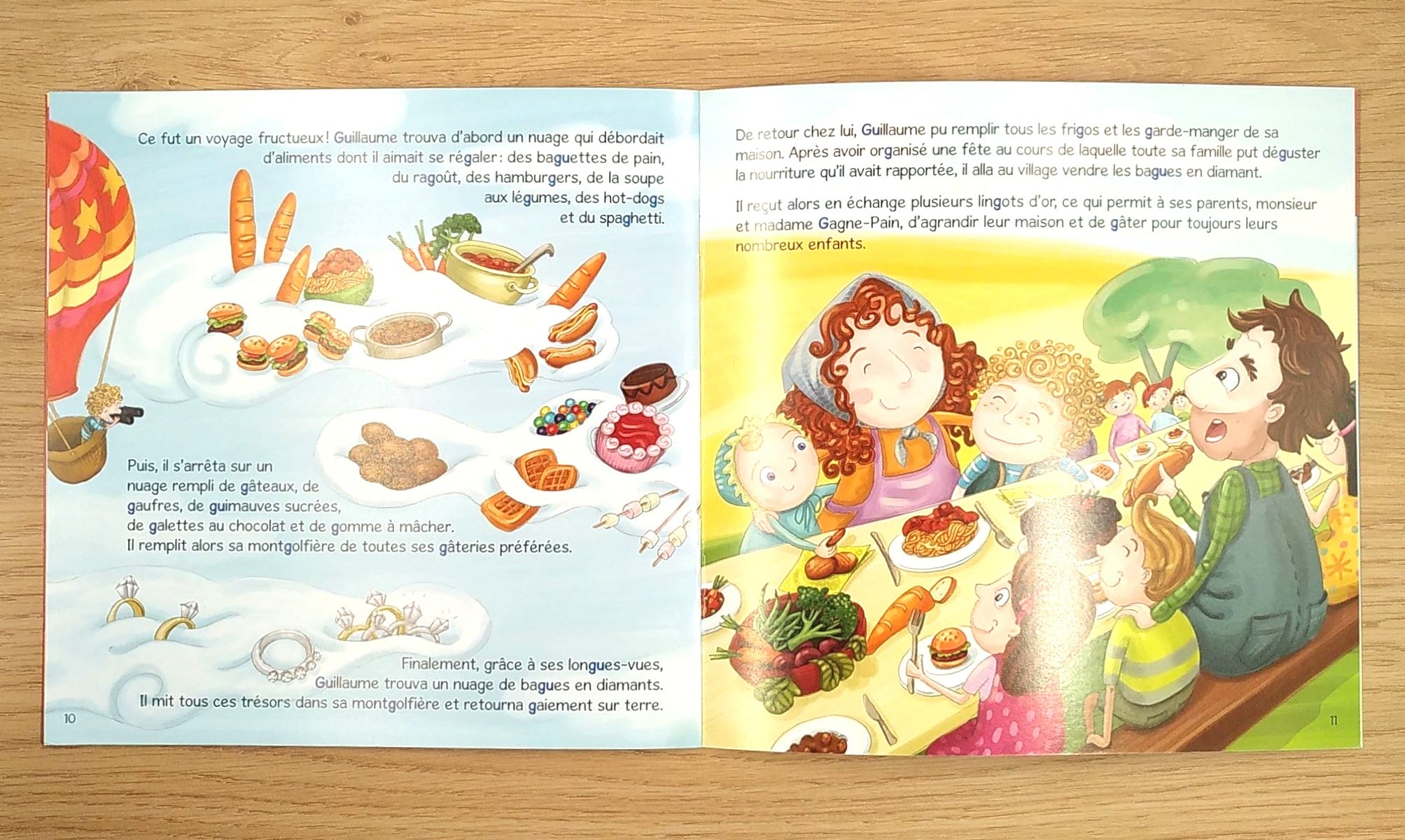 Guillaume et la montgolfière magique Livres Servidis