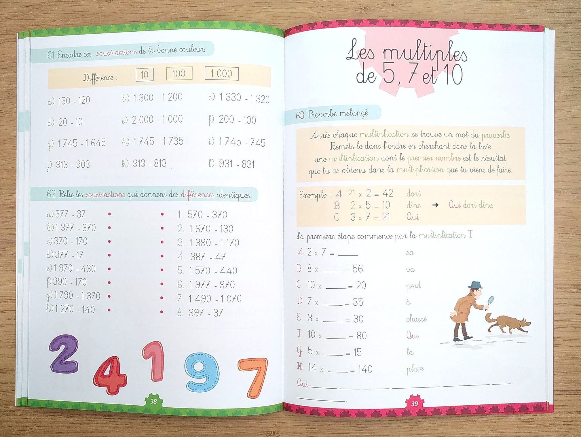 5ème HarmoS - Je progresse en calcul mental et problèmes Appuis scolaires La family shop