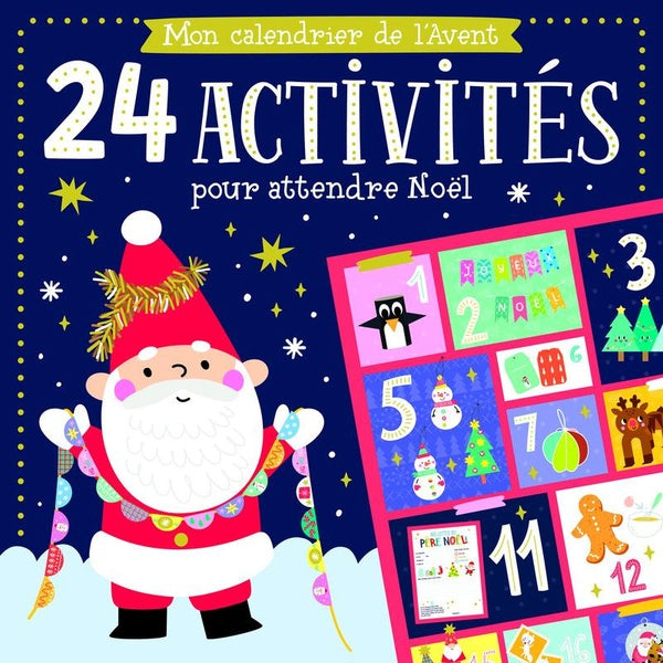 Mon calendrier de l'Avent : 24 activités amusantes pour attendre Noël Cahiers de jeux OLF