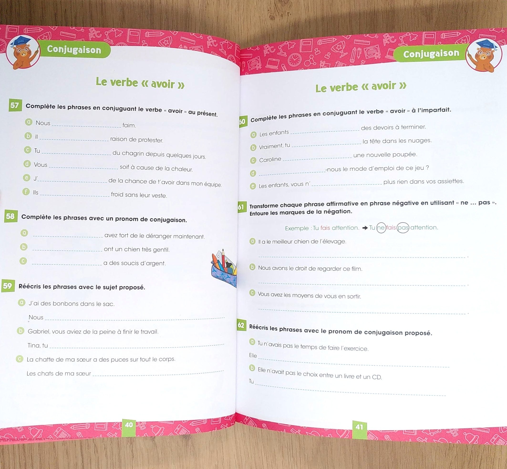 5ème HarmoS - 5P - Je progresse en français Appuis scolaires La family shop