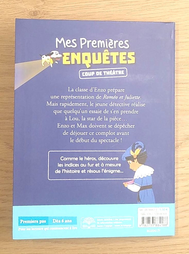 Mes premières enquêtes T 11: coup de théâtre Livres La family shop