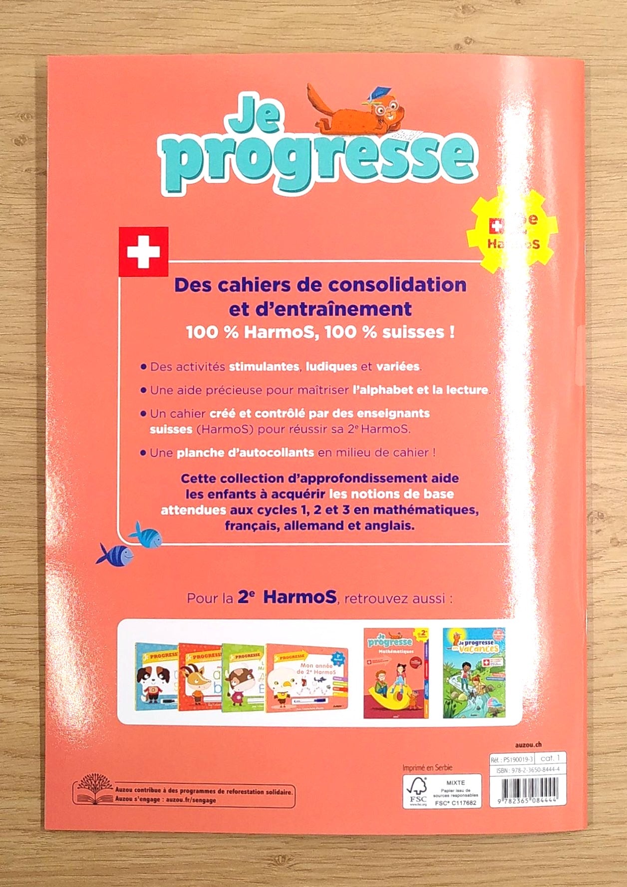 2ème Harmos - Je progresse en lecture et alphabet Appuis scolaires La family shop