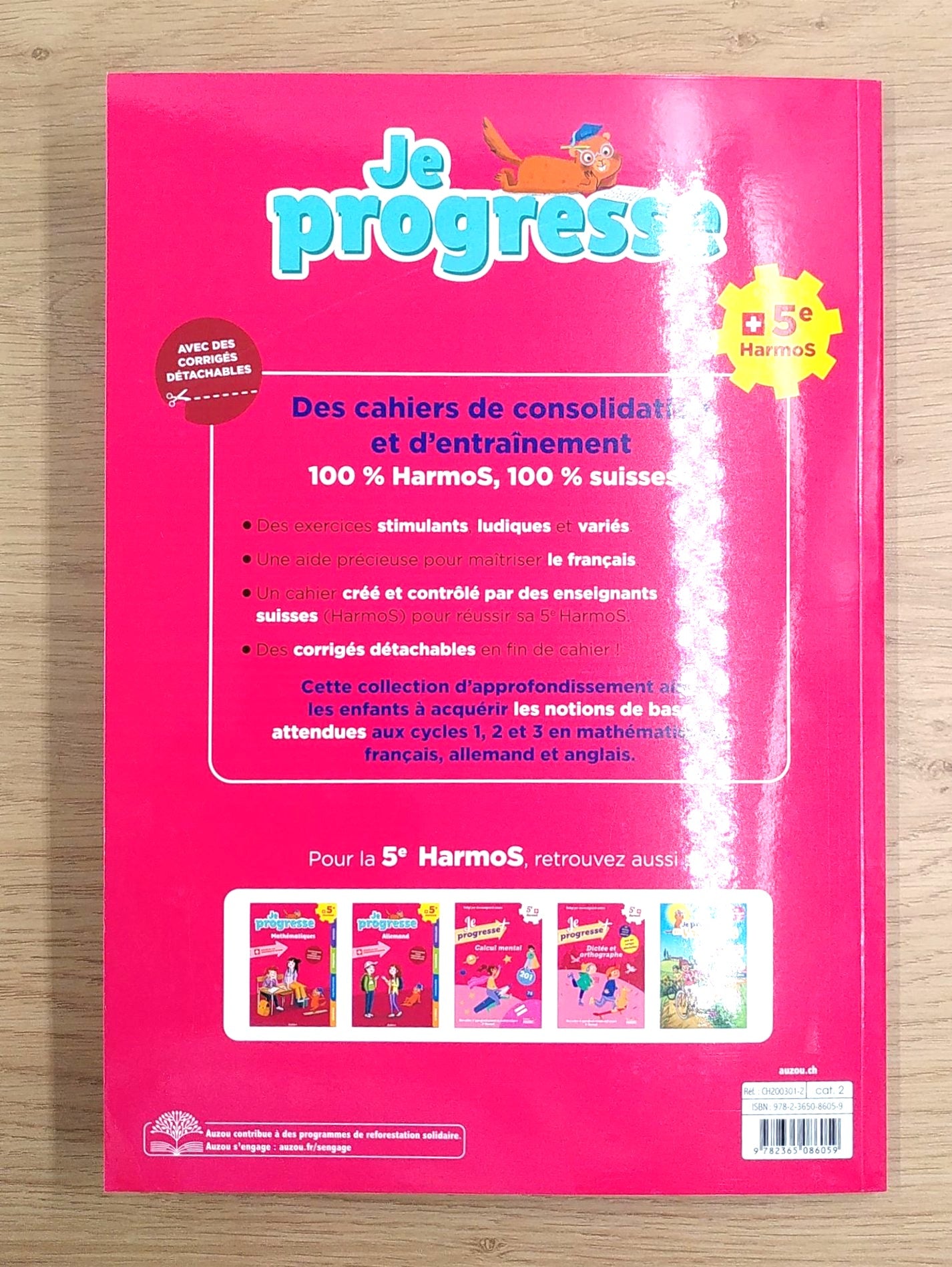 5ème HarmoS - 5P - Je progresse en français Appuis scolaires La family shop