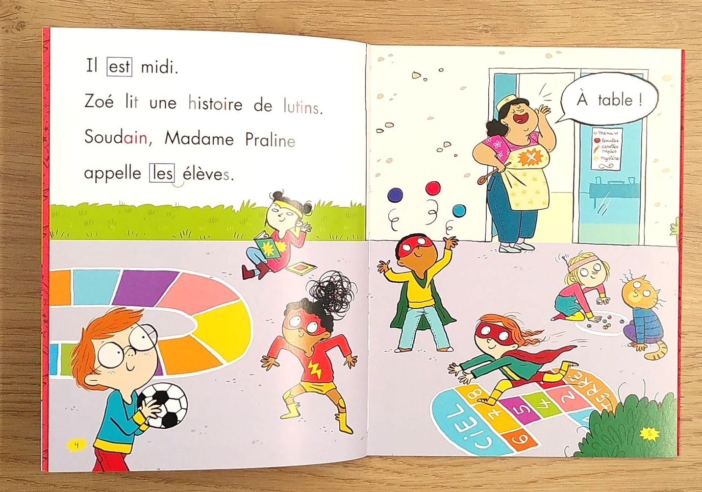 Les héros de la 3P : à table ! Niveau 2 Livres La Family Shop