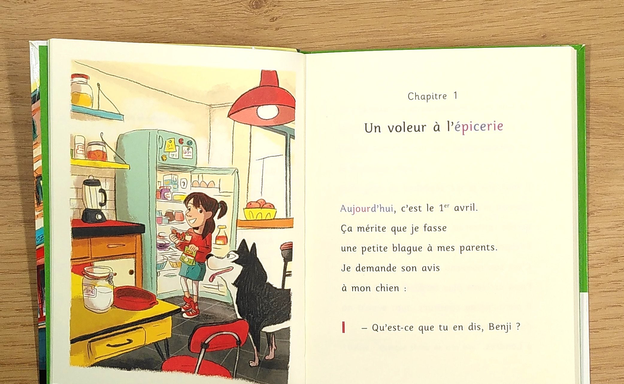 Les aventures d'Anouk et Benji Dyslexie et concentration La family shop
