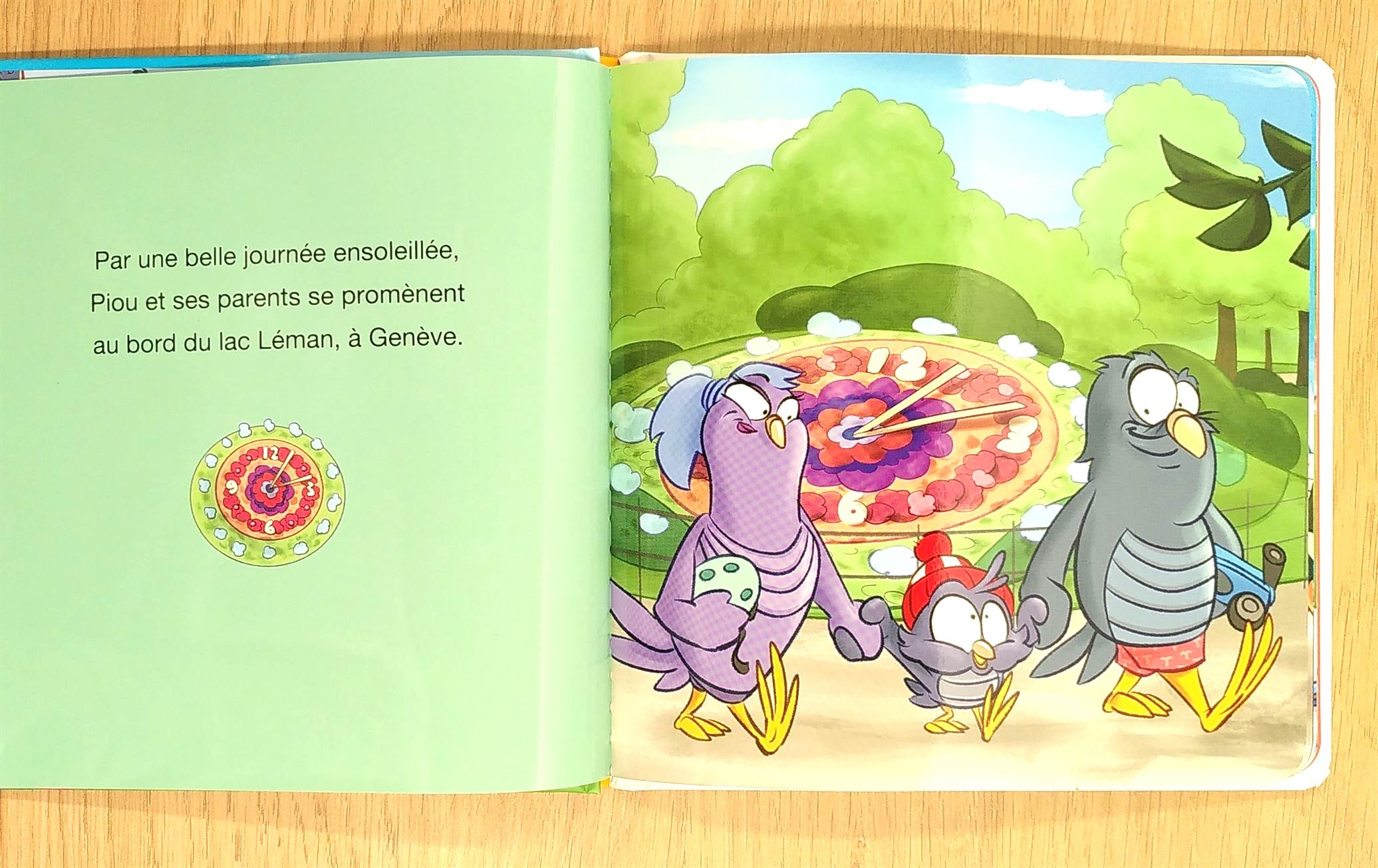 Piou le coucou à Genève - Dès 18 mois Livres Auzou - OLF