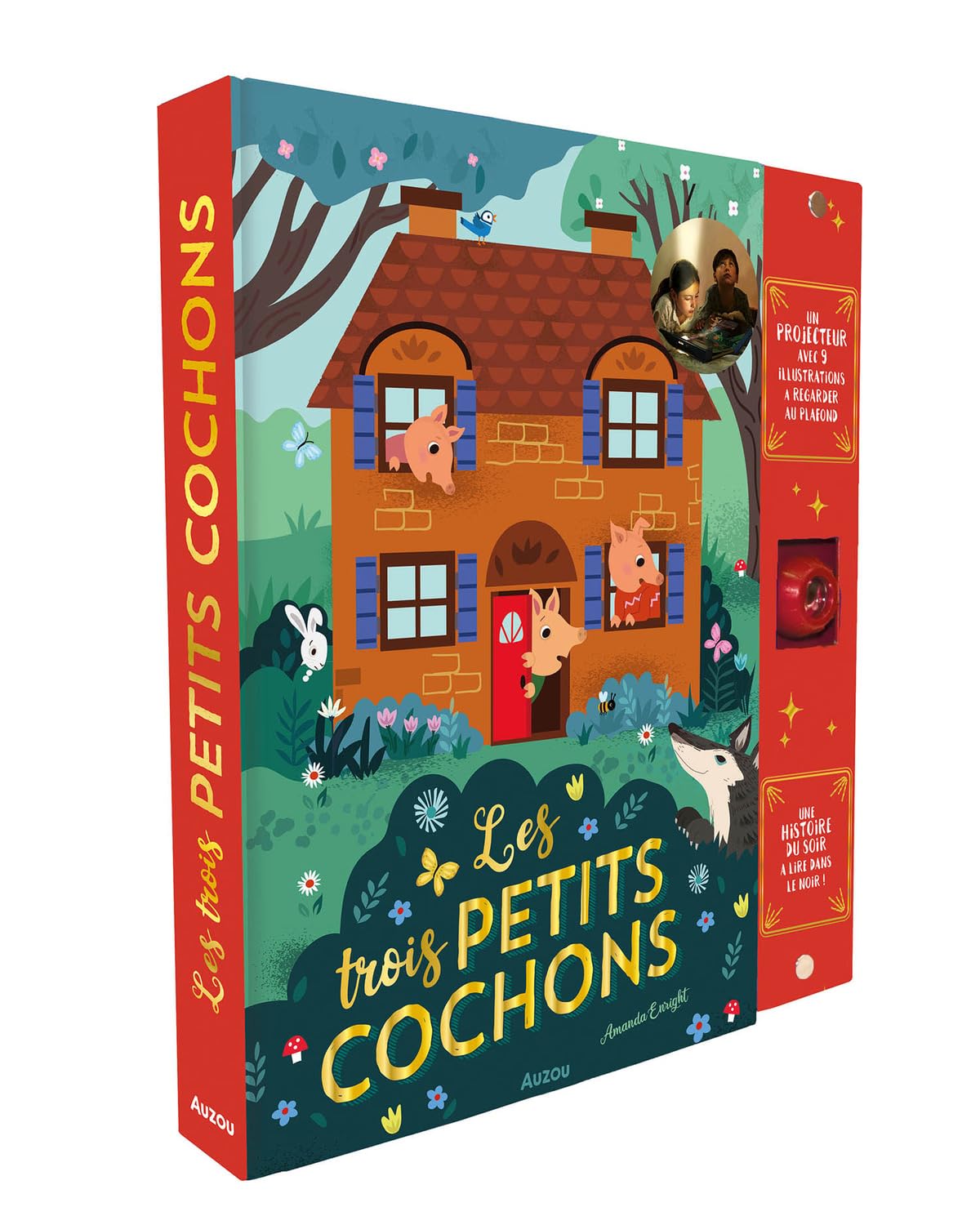 Les trois petits cochons - livre projecteur Livres OLF