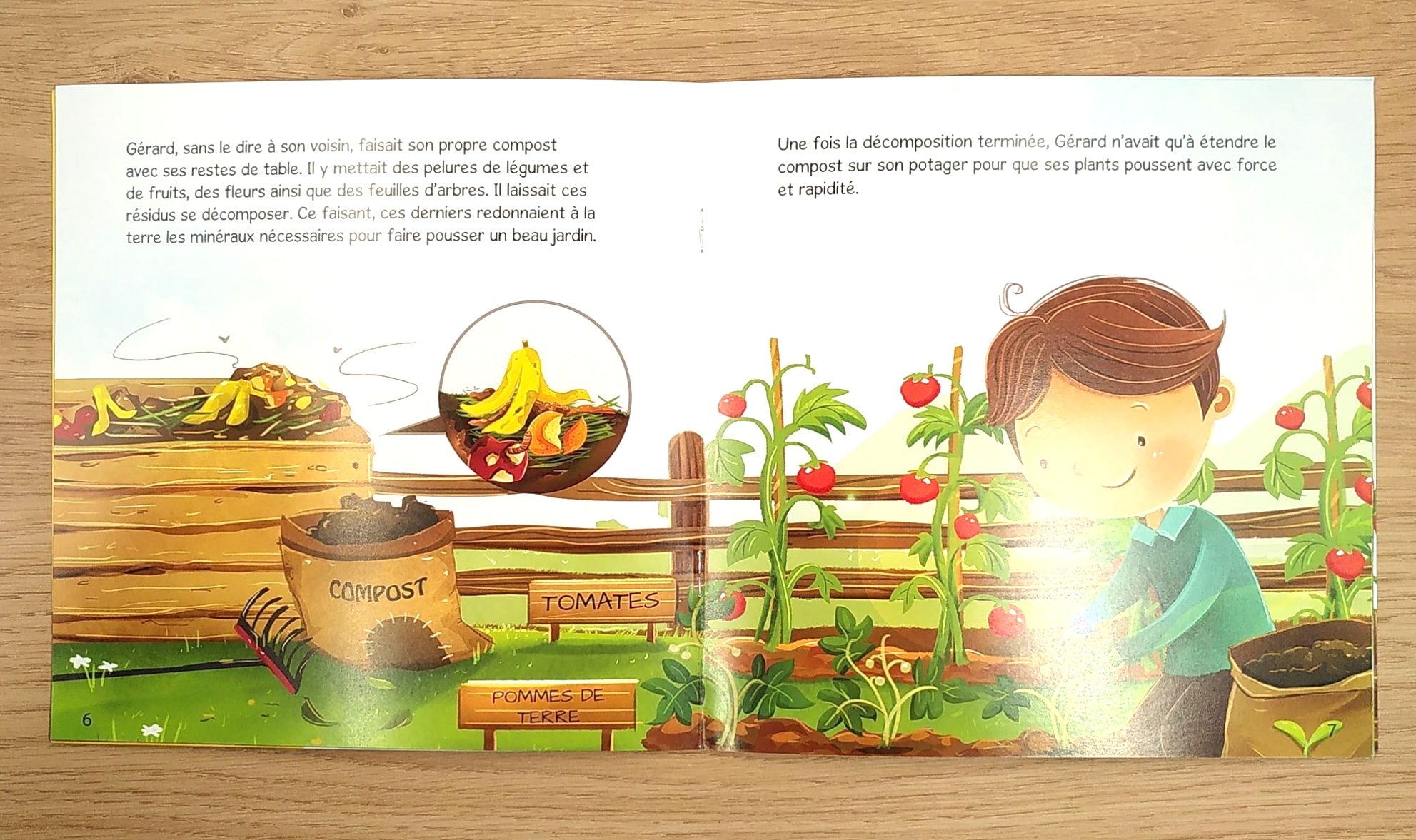 Le potager du voisin - Protection de l'environnement Livres Servidis