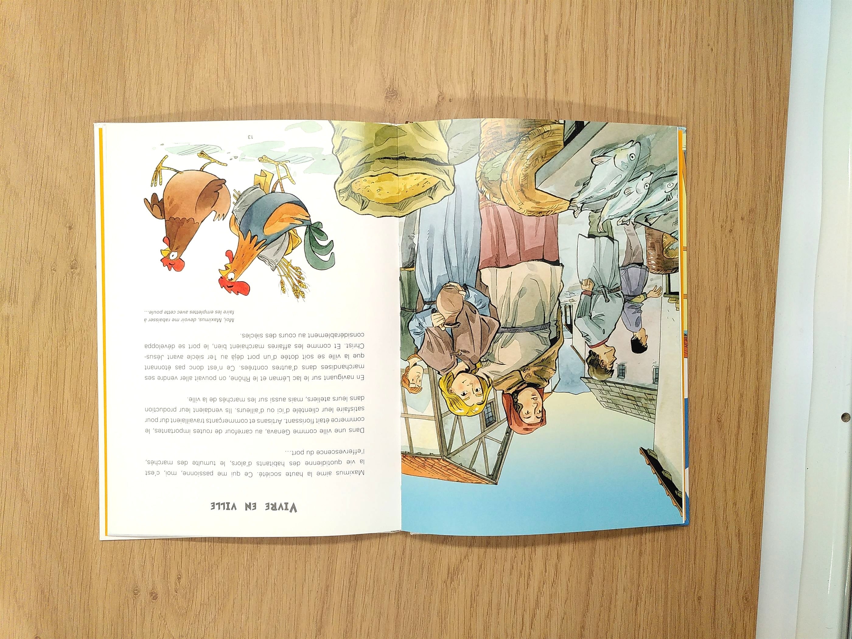 Les Burgondes à Genève, un livre pour enfant sur le Moyen-âge Livres OLF