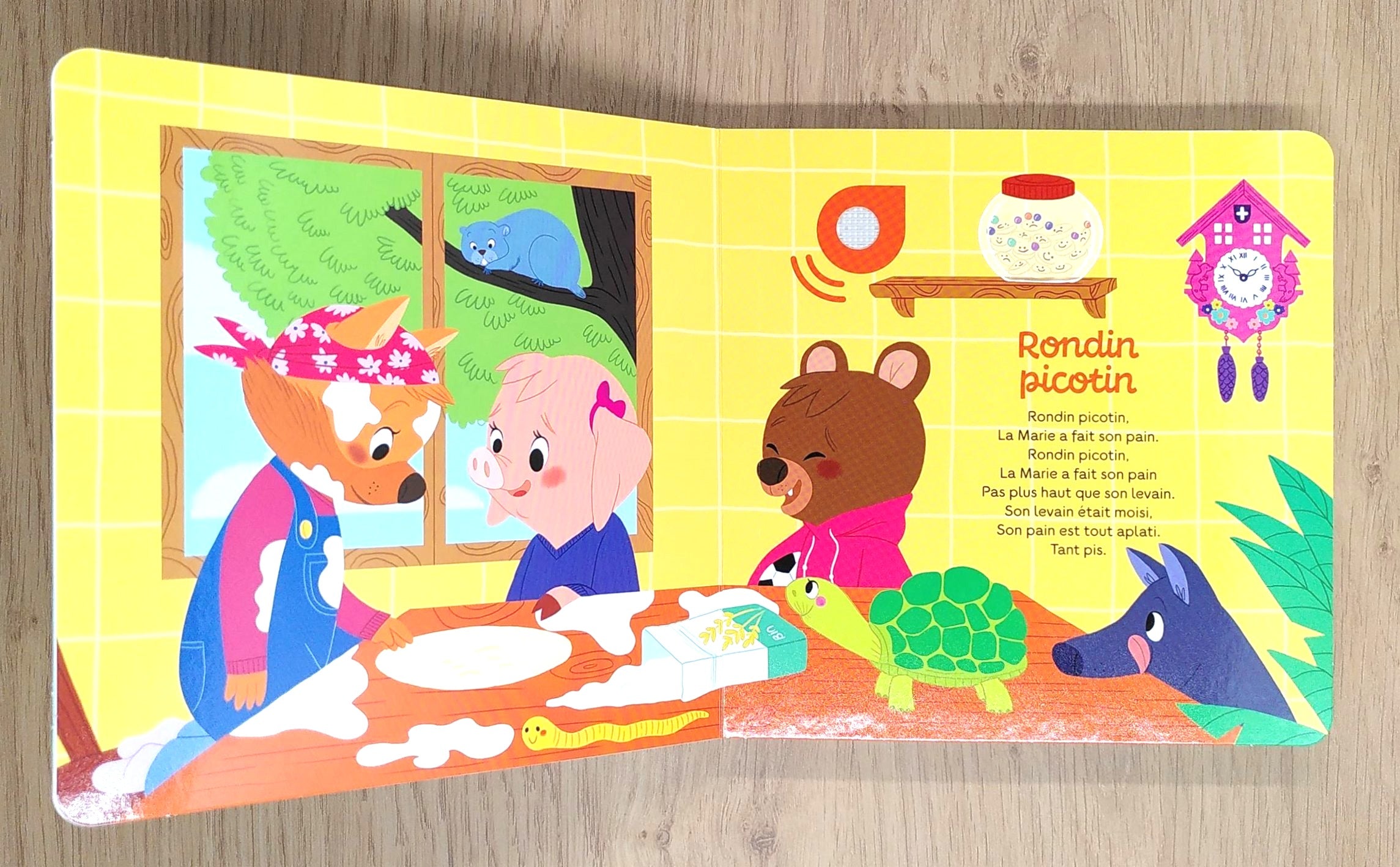 Mes comptines suisses avec puce musicale Livres Auzou - OLF