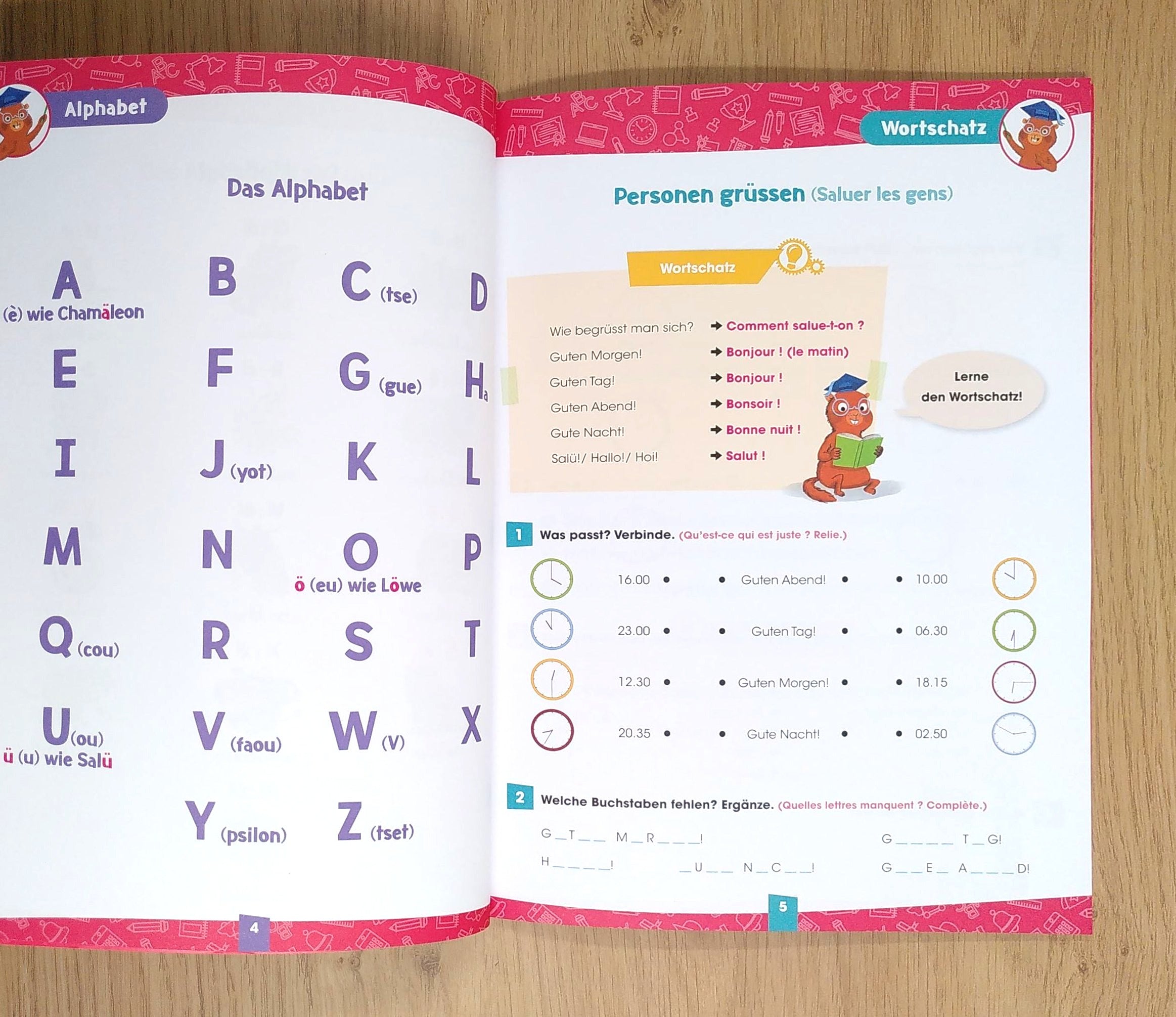 5ème HarmoS - Je progresse en allemand Appuis scolaires La family shop