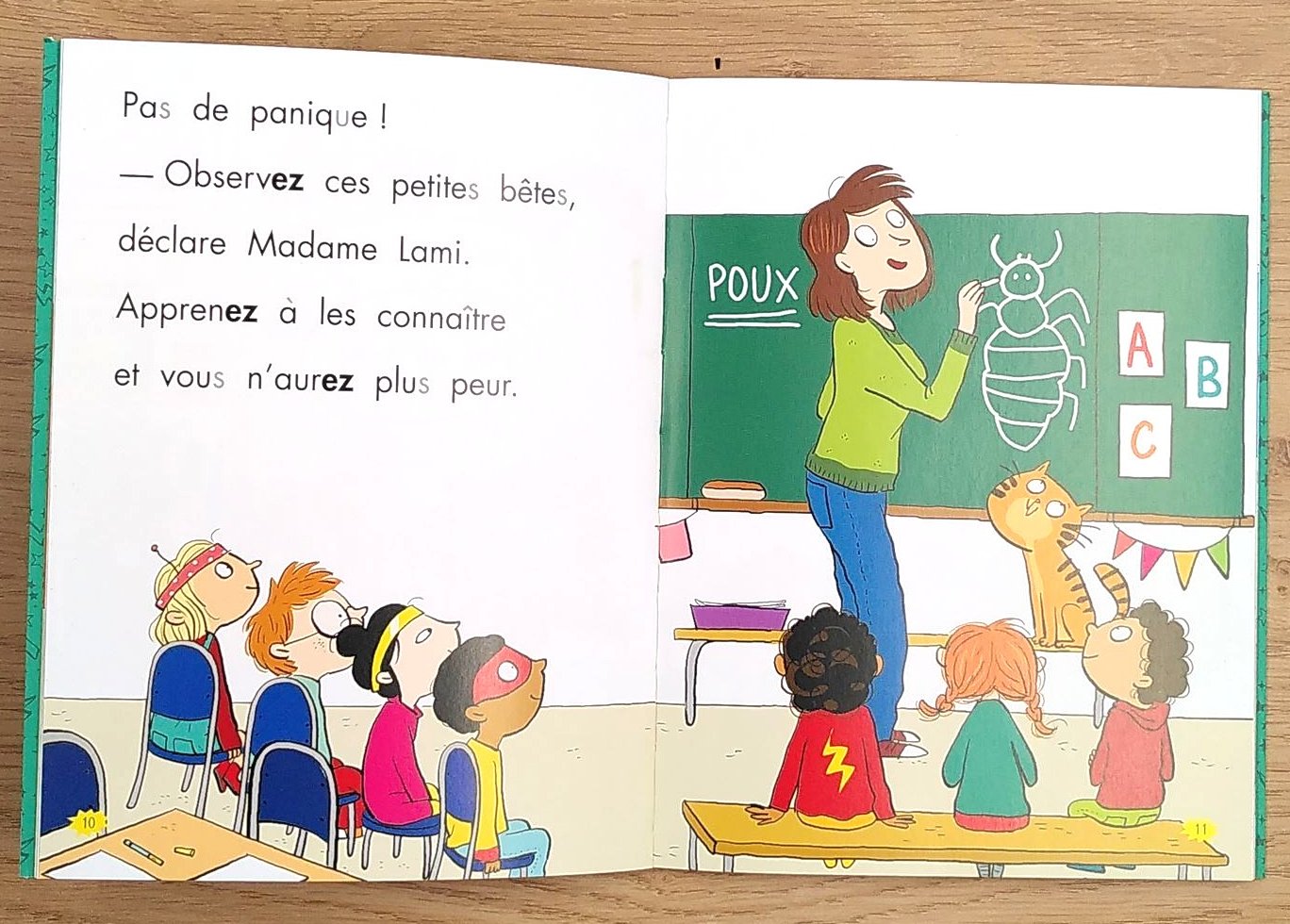 Les héros de la 3P - Attaque de Poux - Niveau 3 : 3ème HarmoS Livres La Family Shop