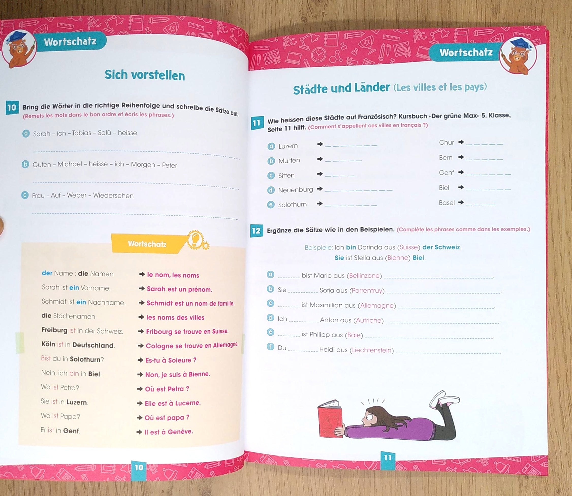 5ème HarmoS - Je progresse en allemand Appuis scolaires La family shop