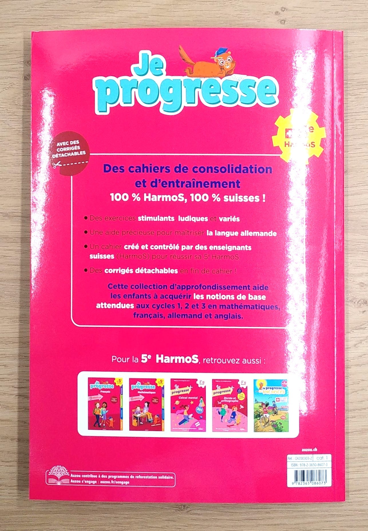 5ème HarmoS - Je progresse en allemand Appuis scolaires La family shop