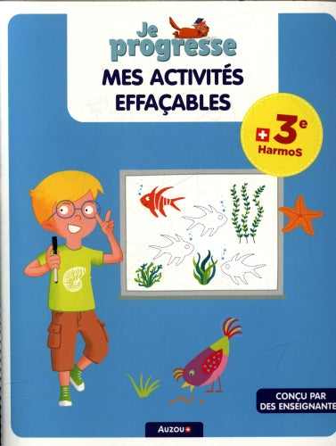 Cahier de jeux - Mes activités effaçables - 6 ans - Je progresse