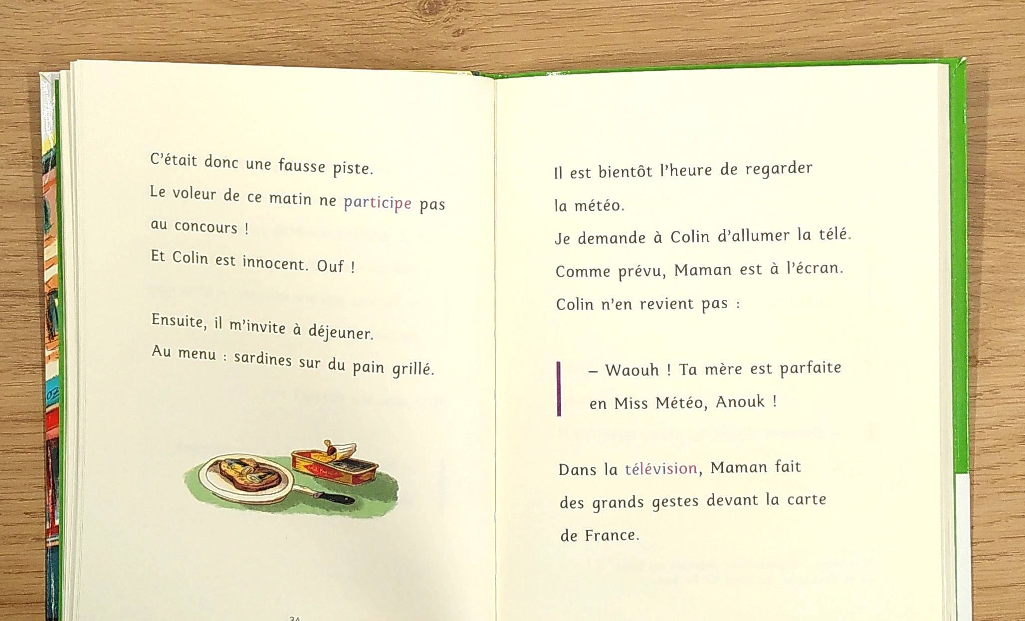 Les aventures d'Anouk et Benji Dyslexie et concentration La family shop