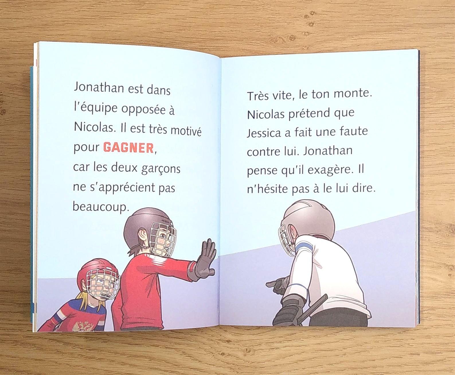 Les rois de la glace T3: Esprit d'équipe Livres OLF