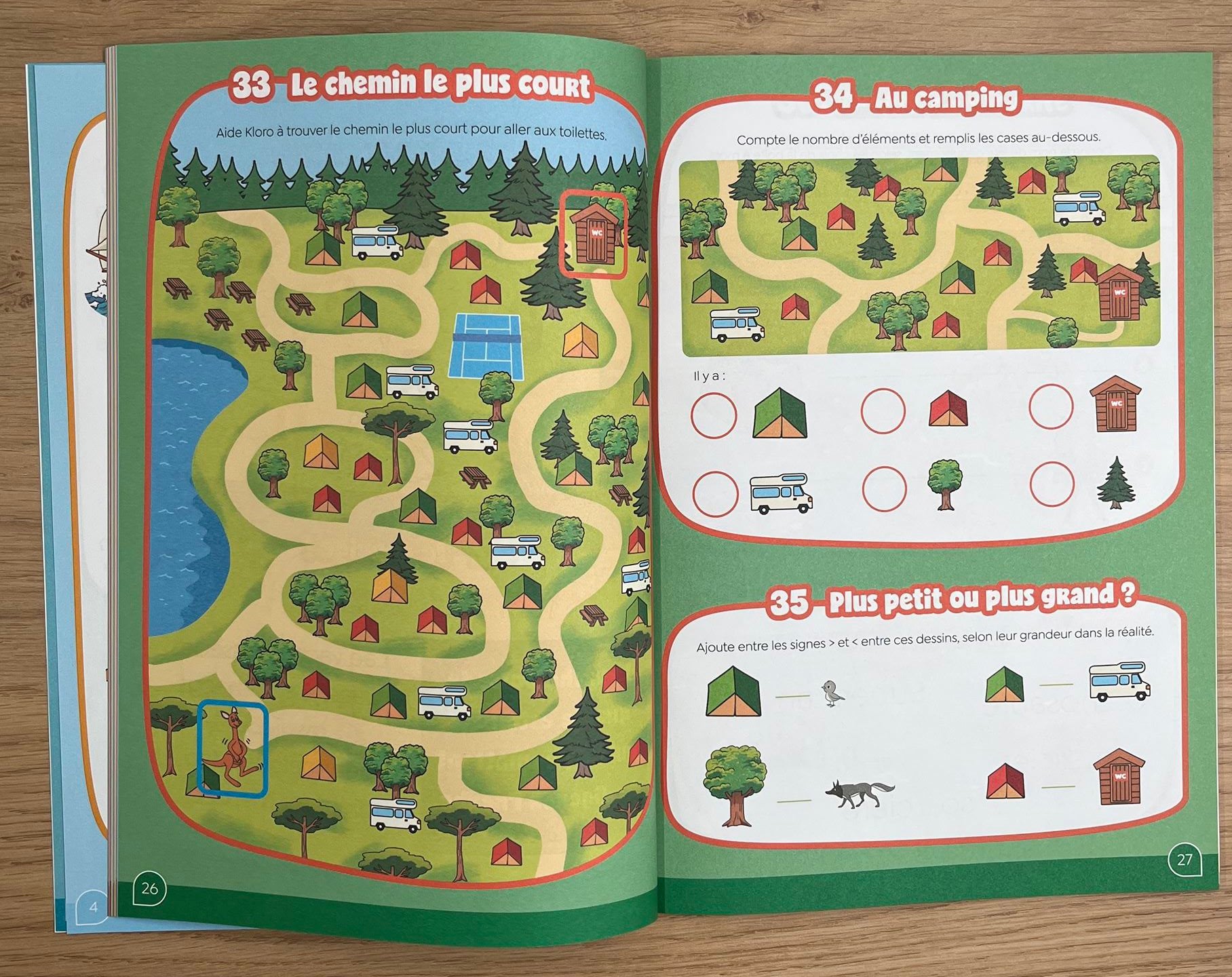 125 jeux avec Klorophile - 3P - 6 à 7 ans. Cahiers de jeux OLF