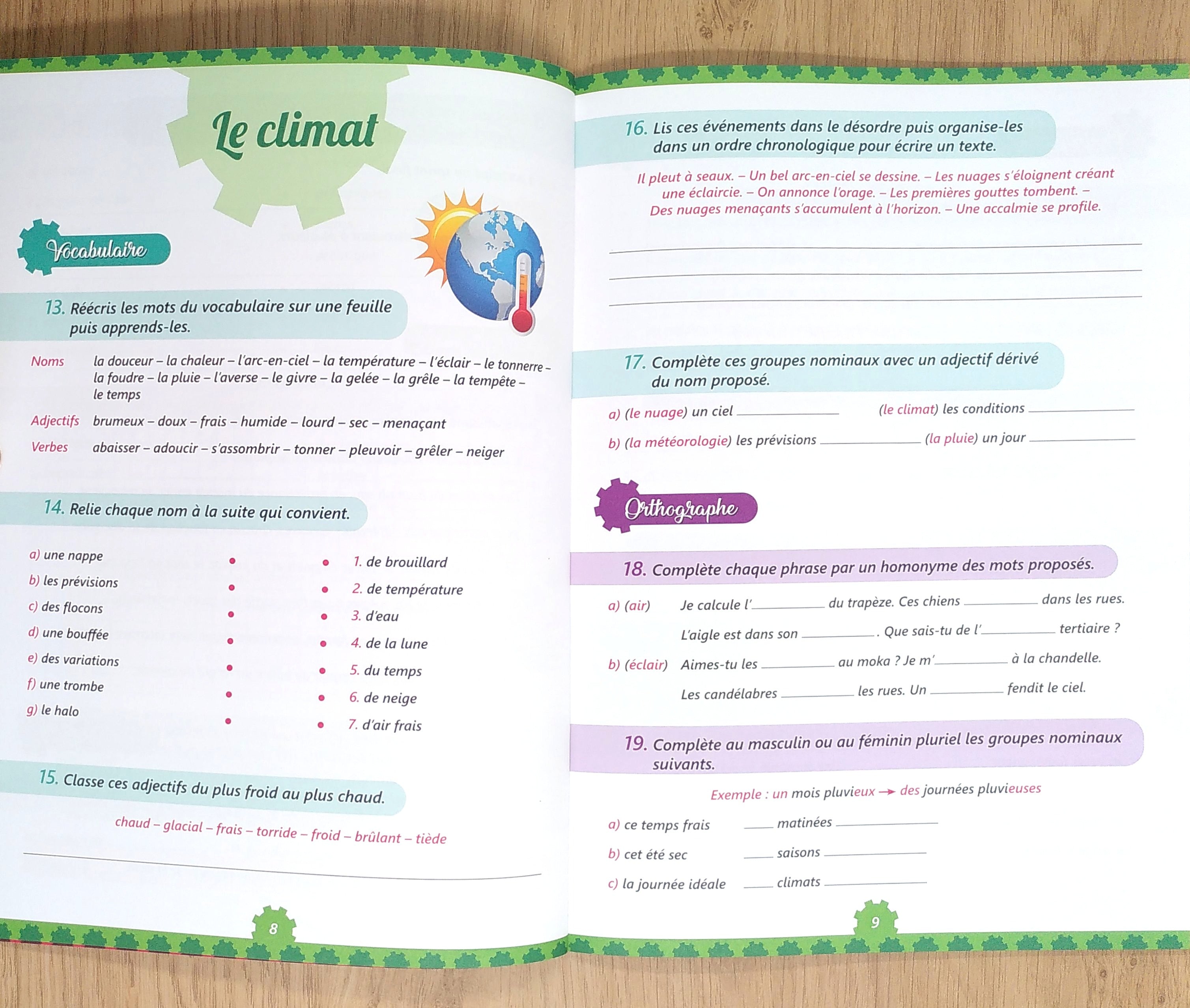 7ème HarmoS - Dictées - orthographe et conjugaison Appuis scolaires La family shop