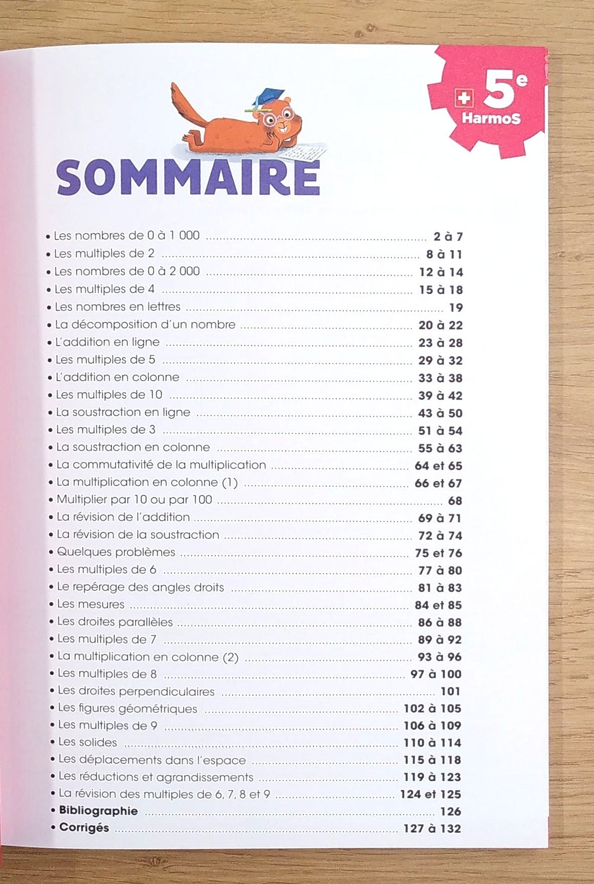5e HarmoS - 5P - Je progresse en maths Appuis scolaires La Family Shop