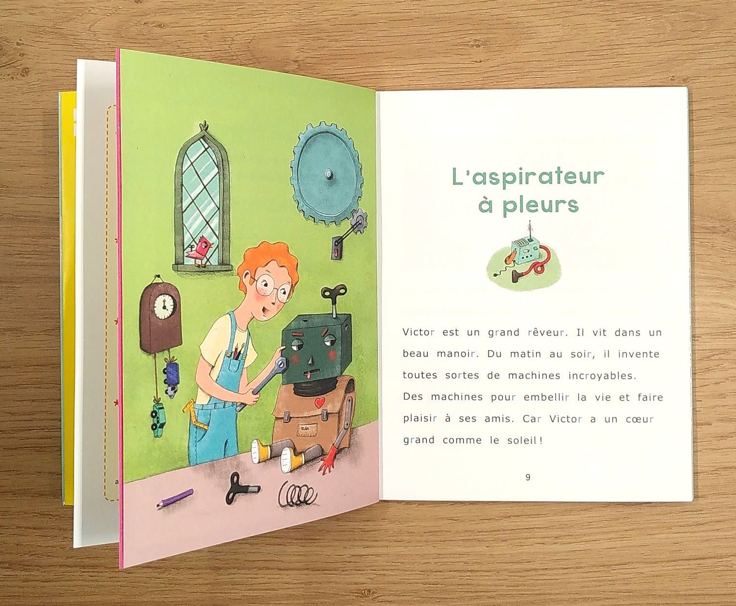 Victor l'inventeur. Dyslexie N1 - 2-3P Dyslexie et concentration La family shop