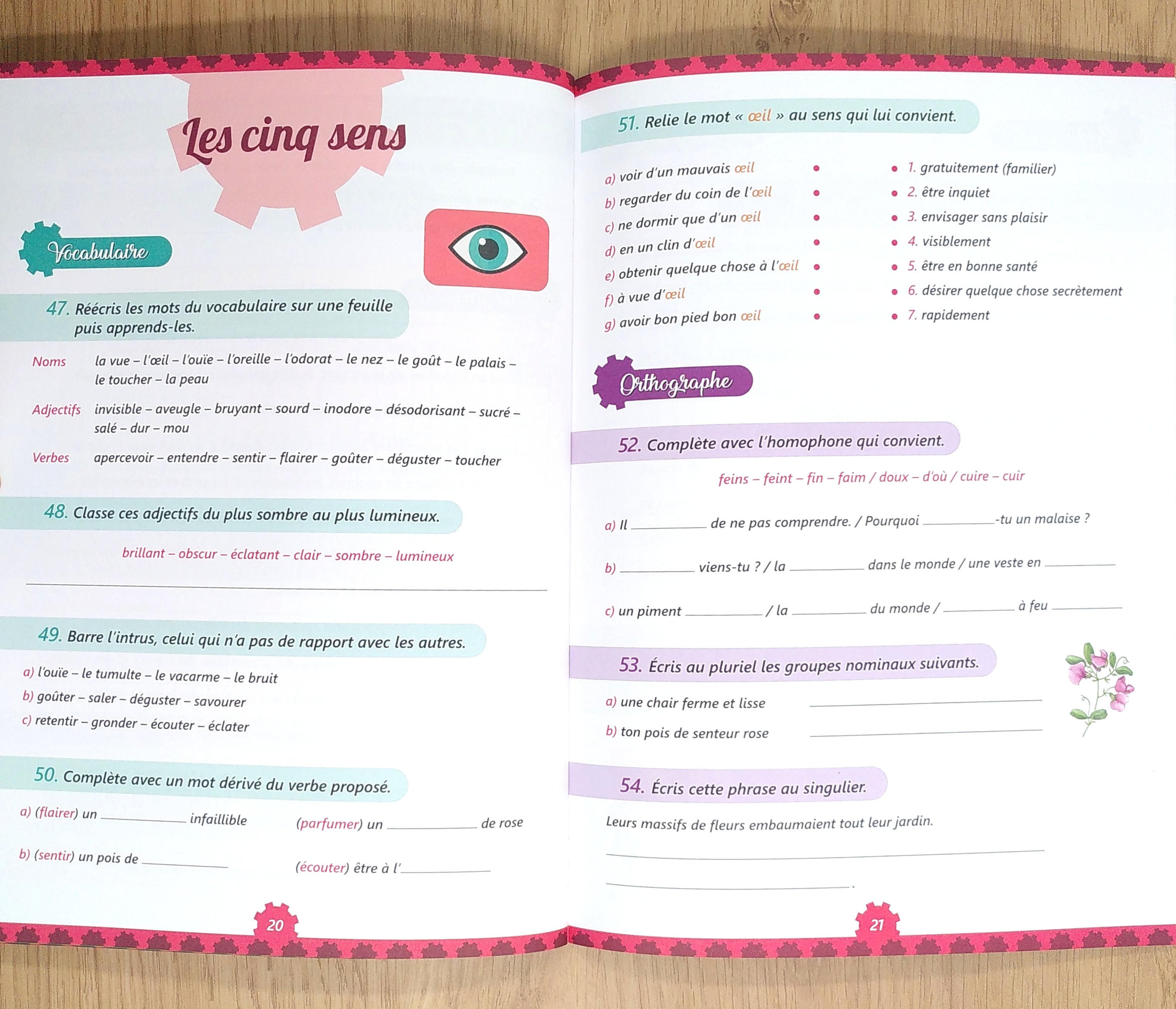 7ème HarmoS - Dictées - orthographe et conjugaison Appuis scolaires La family shop