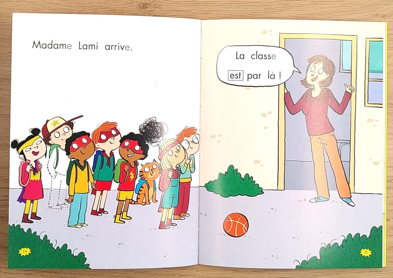 Les héros de la 3P : Première journée en 3P! Niveau 1 Livres La Family Shop