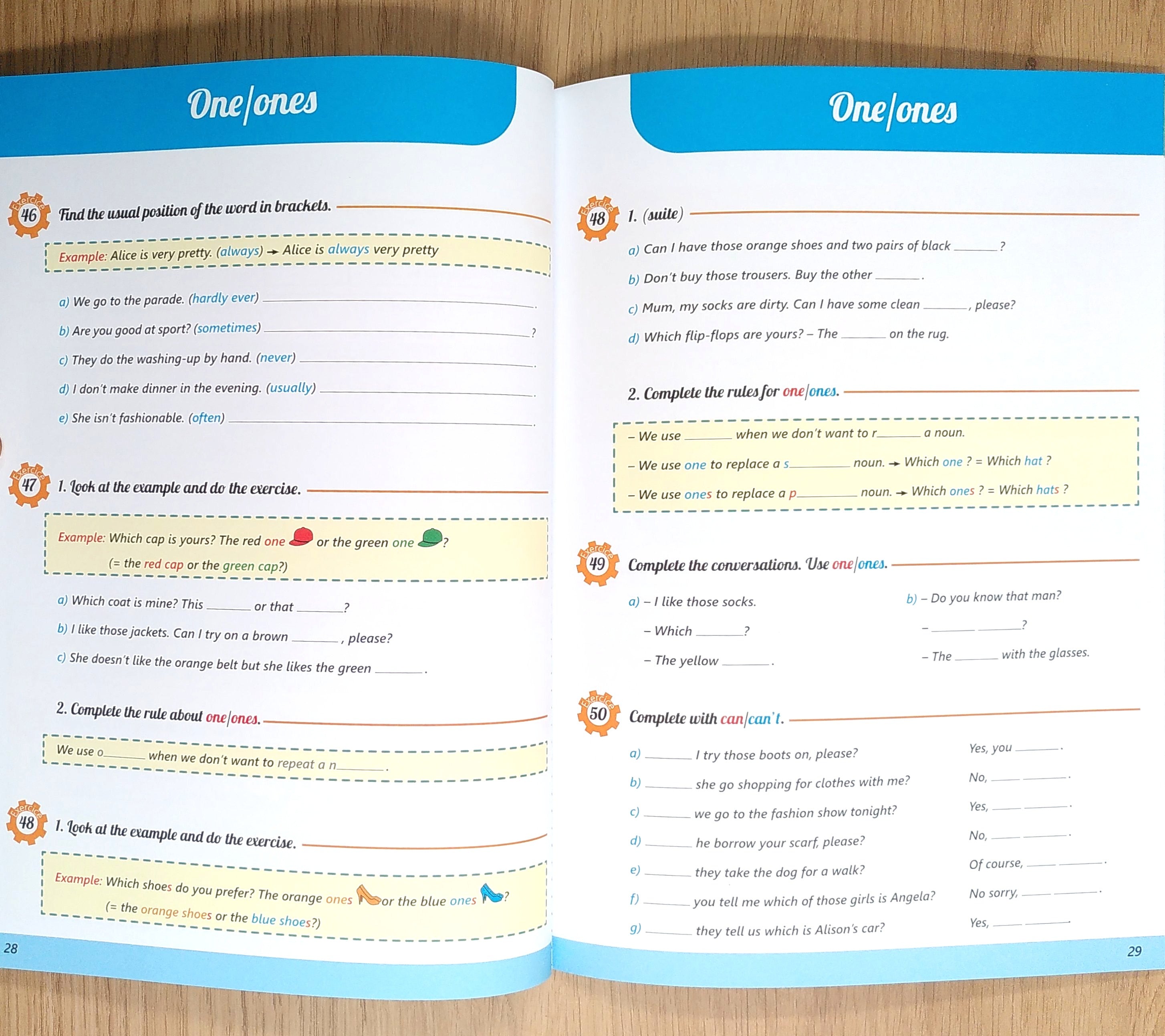 9ème HarmoS - Je progresse en Anglais Appuis scolaires La family shop